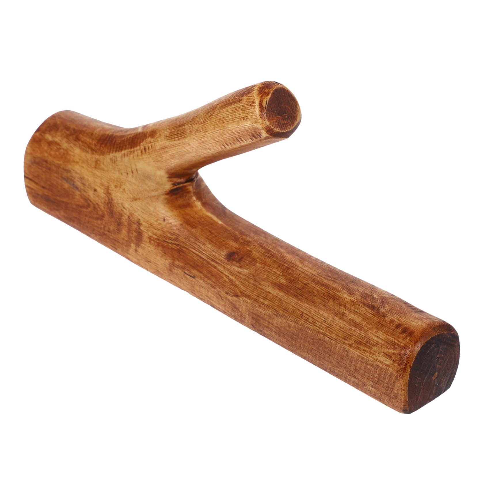 Ciieeo Gancho Adhesivo Resistente de Madera Vintage para Colgar Pared Marrón y Diseño Creativo Adecuado para Cocinas y Hoteles