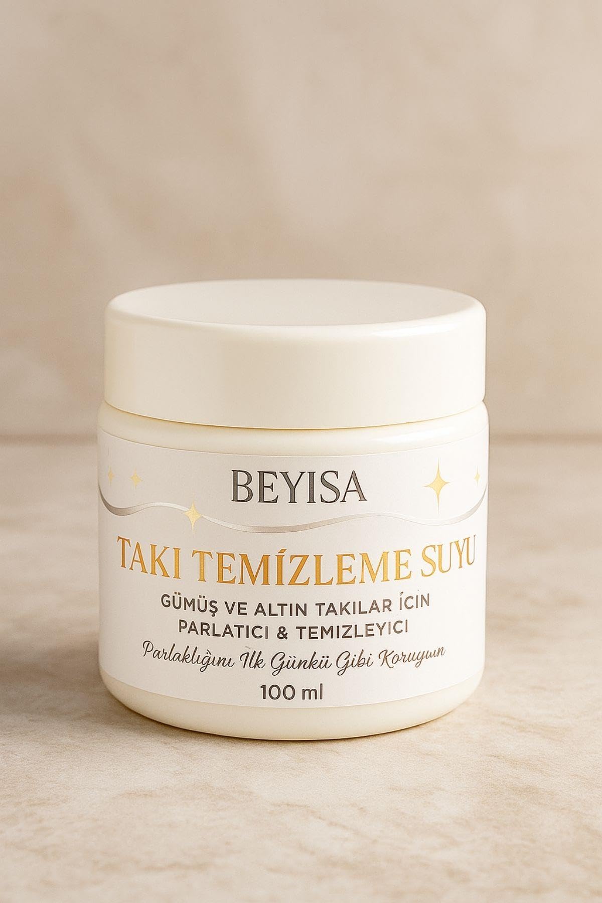 Bakım Kiti Serisi Altın ve Gümüş Takı Temizleme ve Parlatma Suyu 100 ml - Hızlı Etkili Mücevher Temizleyici, Kararma Giderici Solüsyon