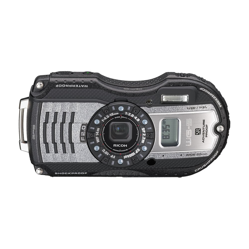 Amazon | RICOH 防水デジタルカメラ WG-5GPS ガンメタリック 防水14m耐 