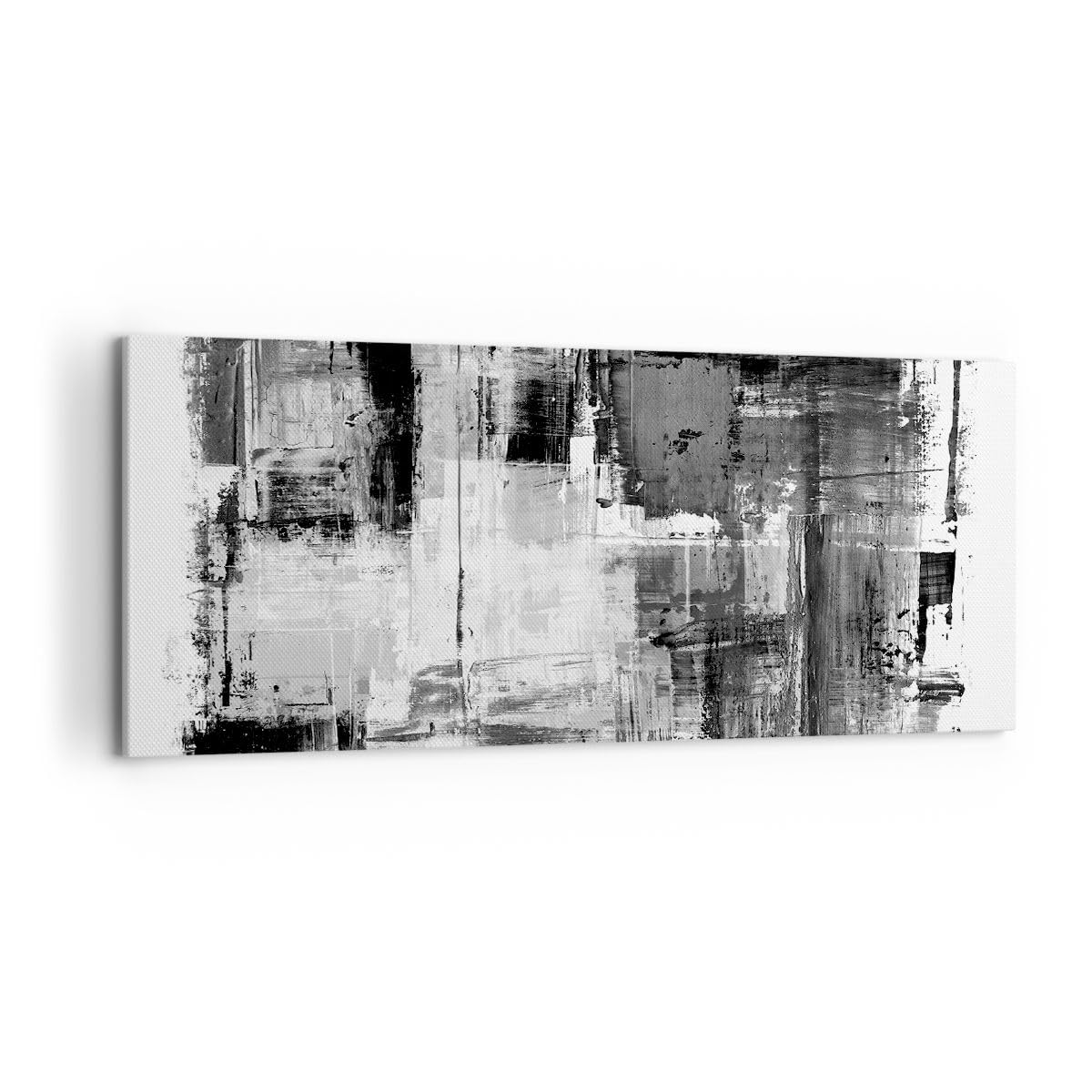 Cuadros Decoracion Salon Abstracción Pedazo En Blanco Y Negro Lienzos decorativos 120x50cm Cuadro Sobre Lienzo Moderno Dormitorio Cuadros Pared Imágenes Wall Art Prints Decor Grande AB120x50-5192