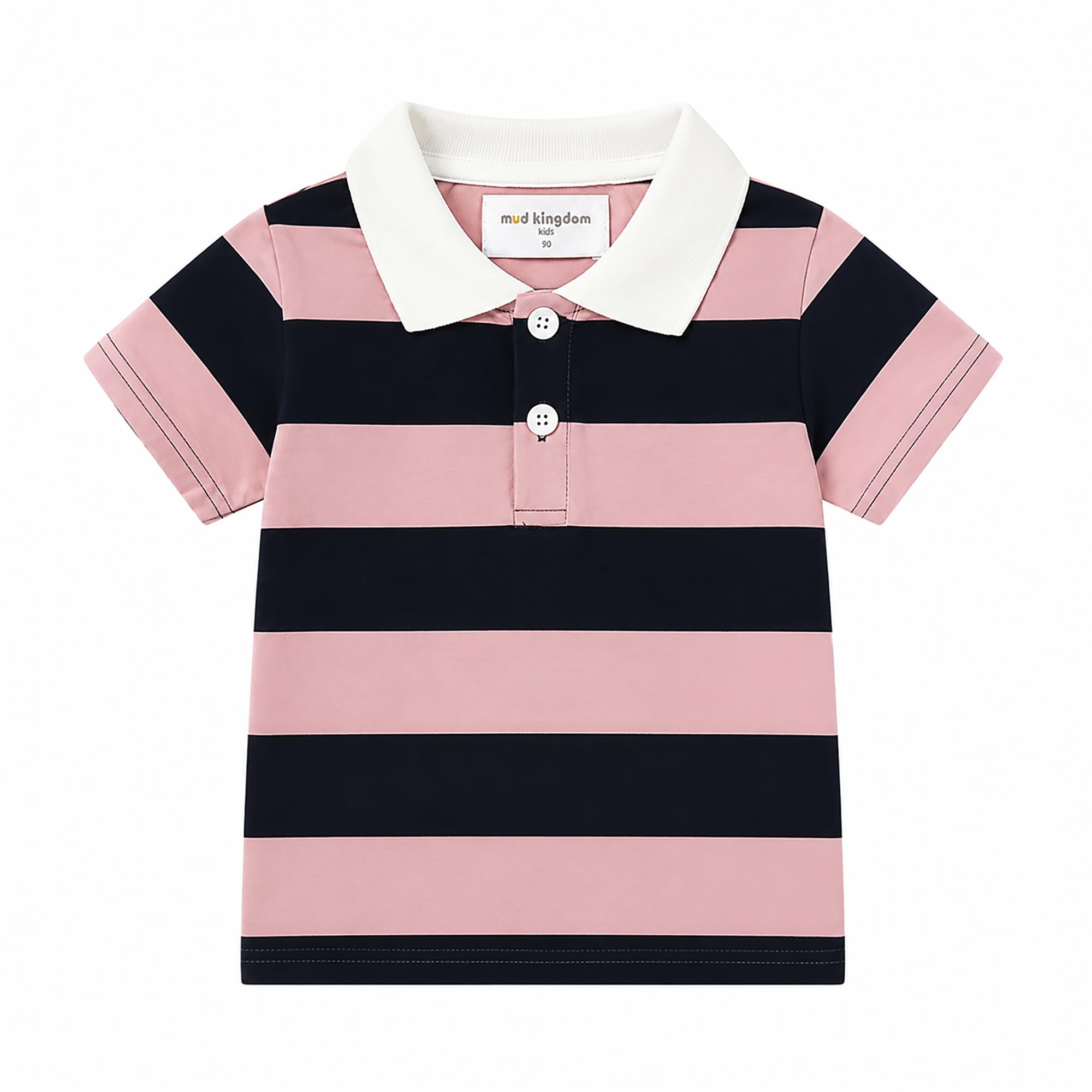 Mud Kingdom Boys Polo Shirt Short Sleeve School Uniform Pique Polo Summer