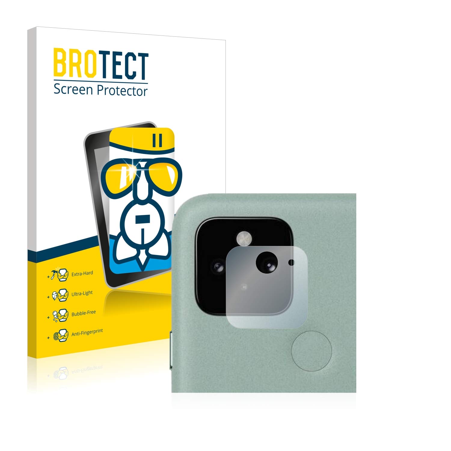 brotect Pellicola Vetro Opaca per Google Pixel 4a Protezione Schermo [Anti-Riflesso, Durezza 9H