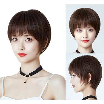 Amazon.co.jp: Koliyn ウィッグ ショートカット ストレート