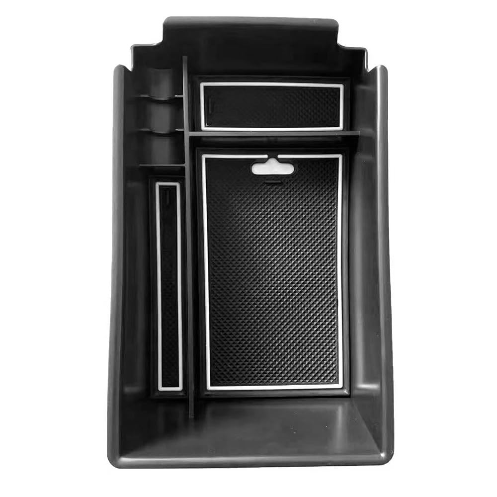 FVBFCDX Armrest Organizer Compatible With Hyundai For Sonata 2020-2023 Car Armrest Center Storage Box Container Armrest Storage Box Car Armrest Storage Box Tray