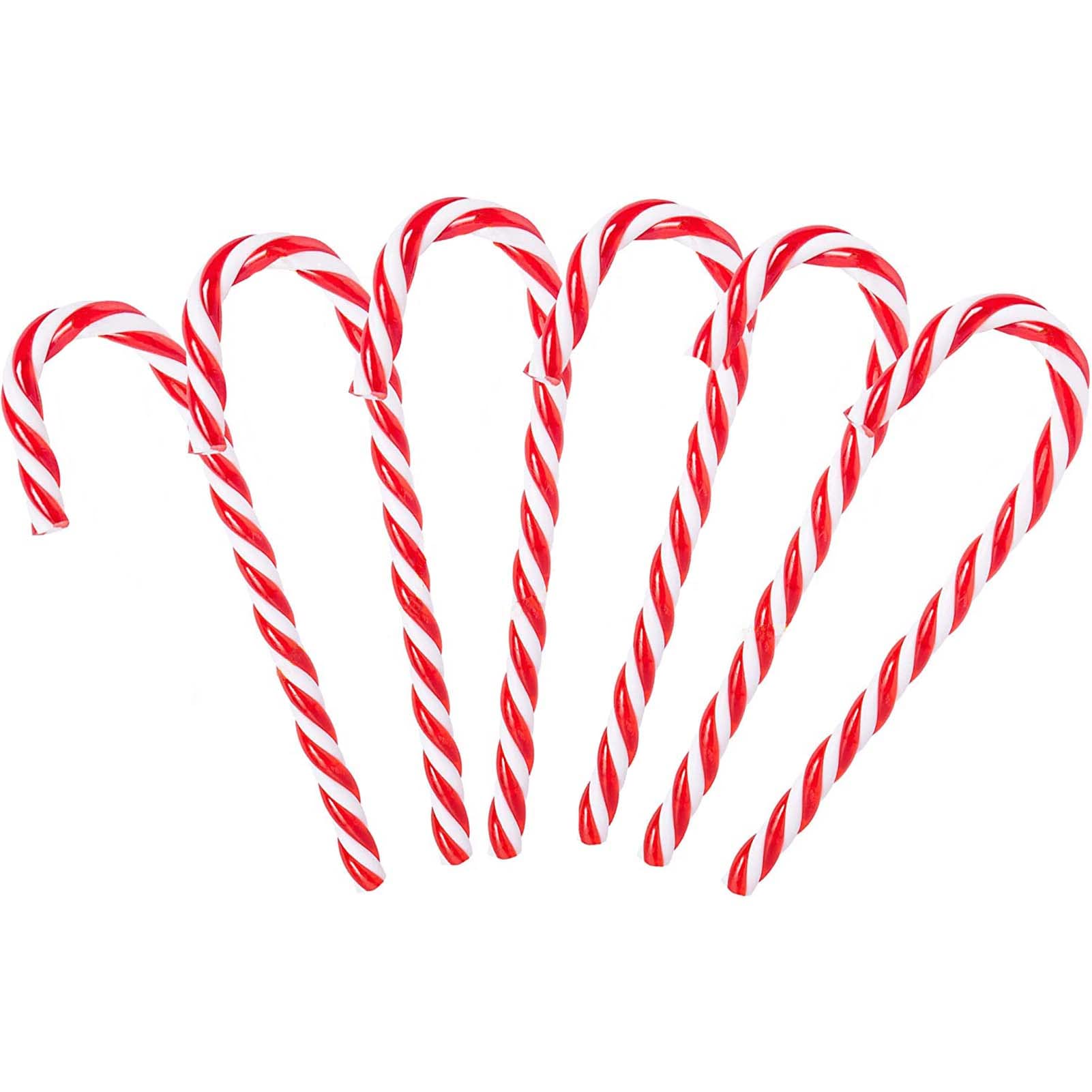 HERZWILD 32pcs Candy Cane Hanging Ornaments for Christmas Tree Decorations No Hole (Wukong 13cm Rot-Zuckerstangen) - Image 3