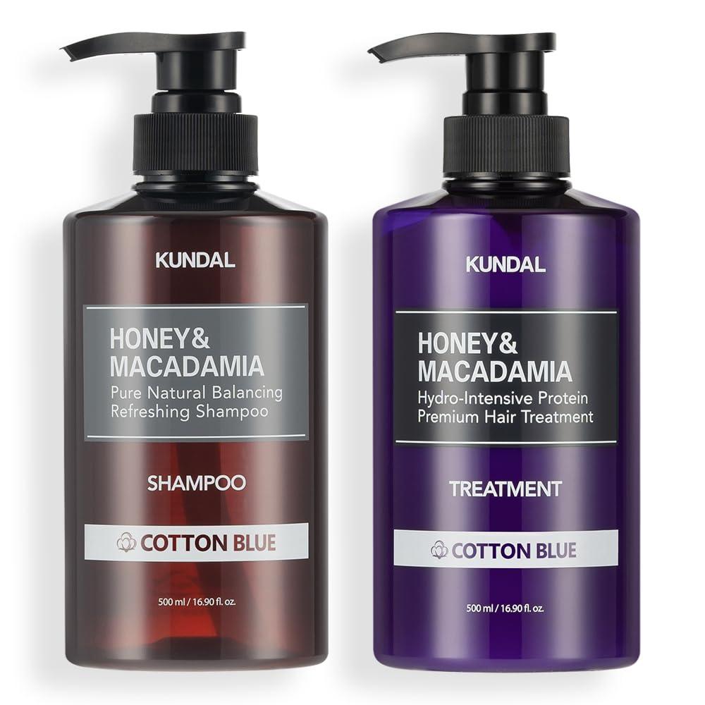 Amazon | 【クンダル】ハニー＆マカデミアヘアケア2個入りセット 