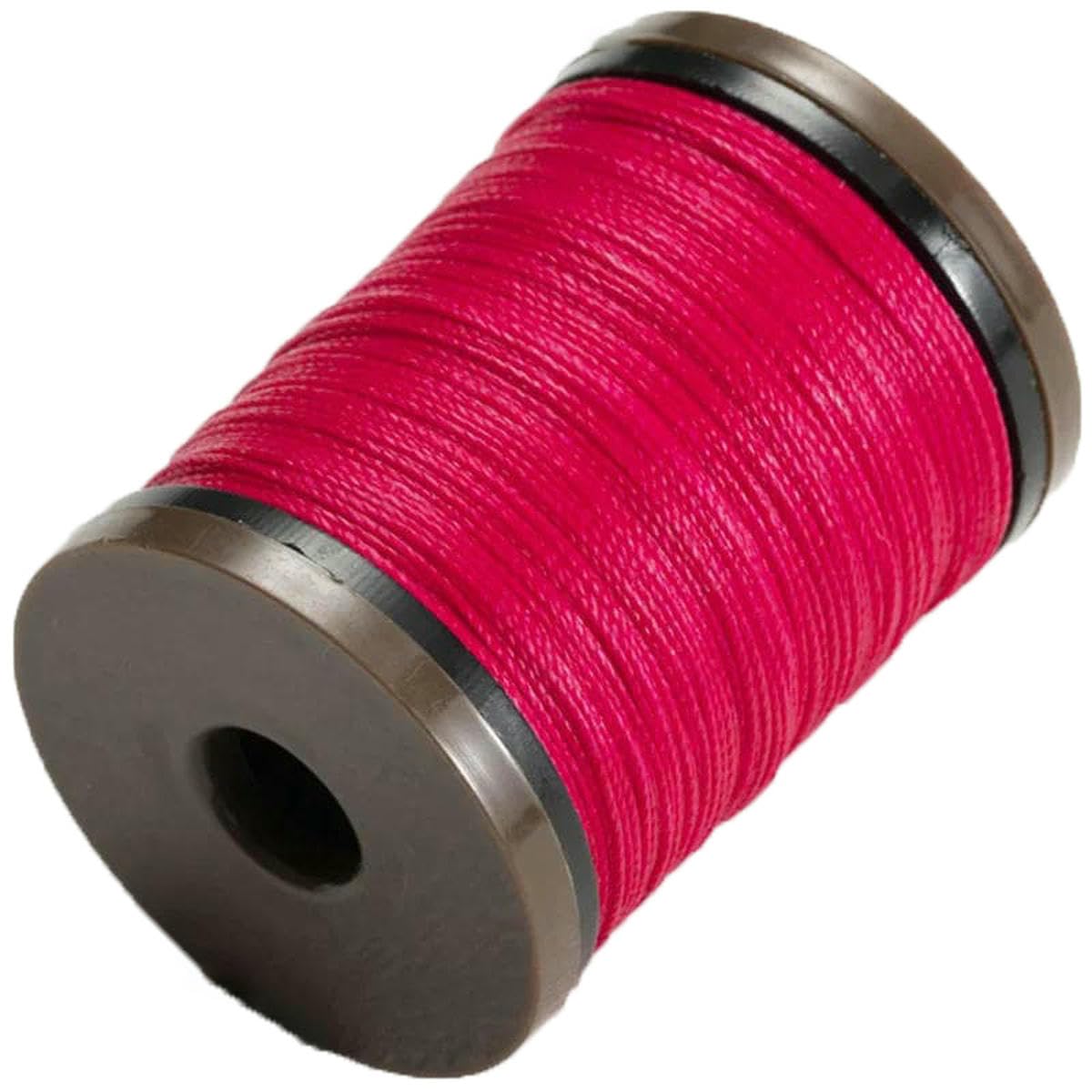 0.4/0.5/0.6/0.8mm Round Waxed Thread for Leather Craft Sewing and Jewelry Handmade Braided Polyester Cord Wax Coated Strings-29- Roseo-0.5mm 90m