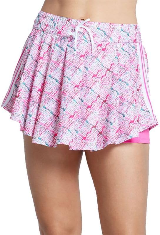 Lucky In Love Novelty High Waist Boucle Skirt - Taffy