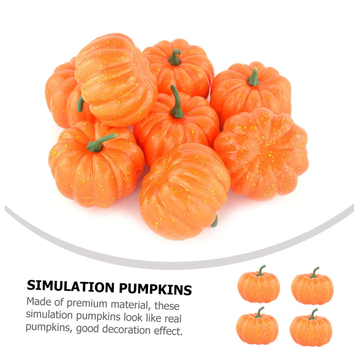 Zerodeko 3 Ensembles Moules À Biscuits en Forme De Citrouille Gaufrage Guirlande Emporte-Pièces sur Le Thème De La Plage Décorations d'automne en Forme De Citrouille 10 pièces * 3