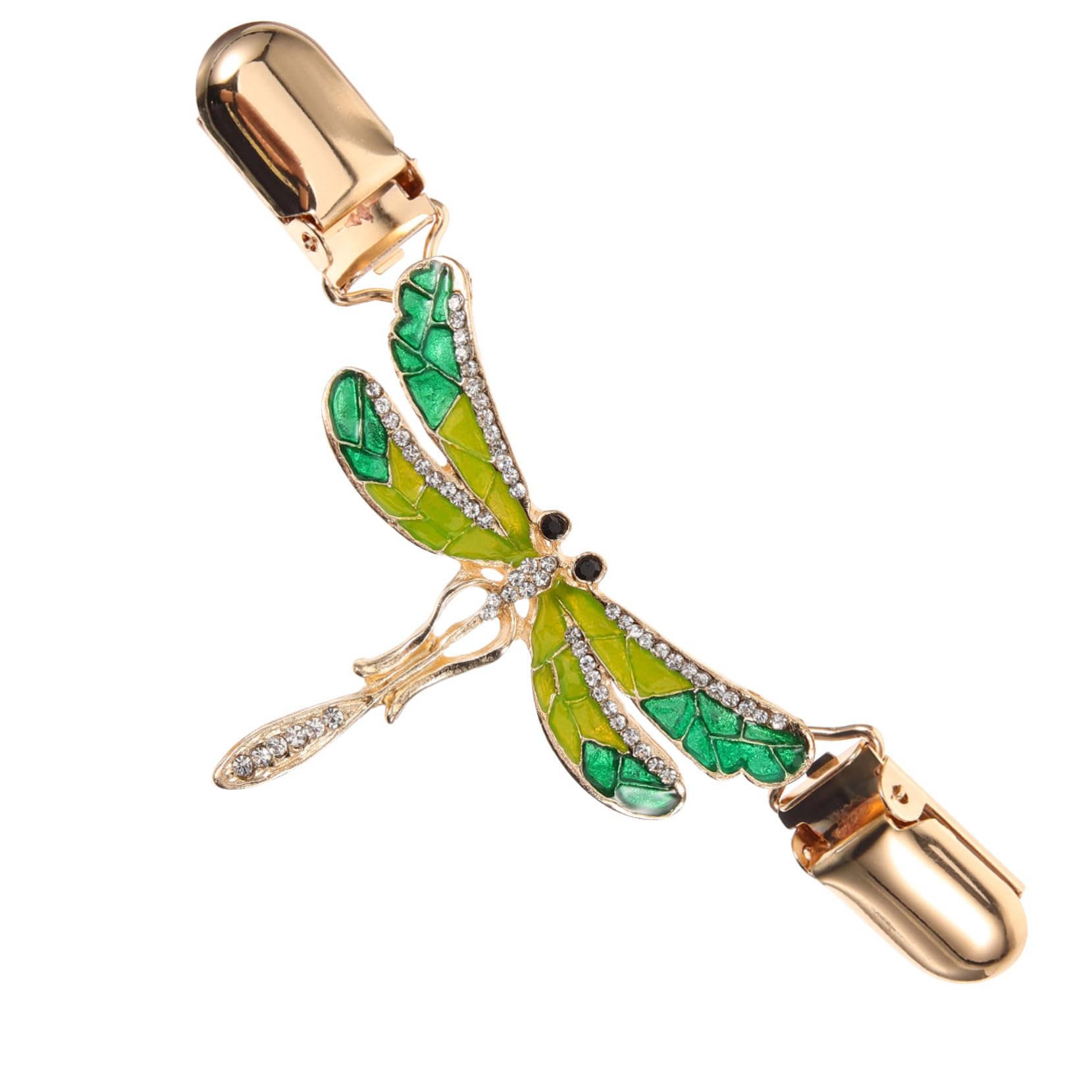 PRETYZOOM Peacock Sweater Clip Waist Cinch Clip Flower Dress Clip Cardigan Collar Clips Cinch Clips Flower Shawl Clips Waist Cincher Clips Dress Clips Women's Universal Necklace Chain Alloy