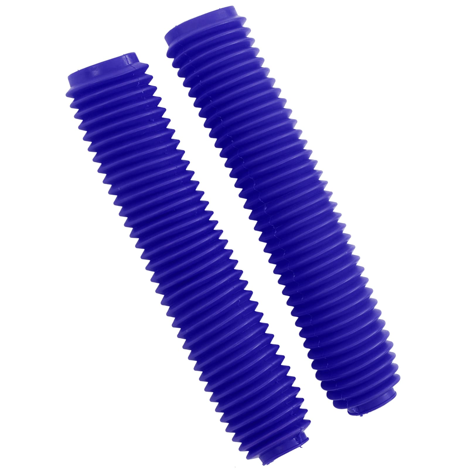 1 Paio di Stivali Ammortizzatori, Stivali Ammortizzatori Forcella Anteriore Moto Sostituzione Parapolvere per SUZUKI RM125 DR250 DRZ400 400 (Blu)
