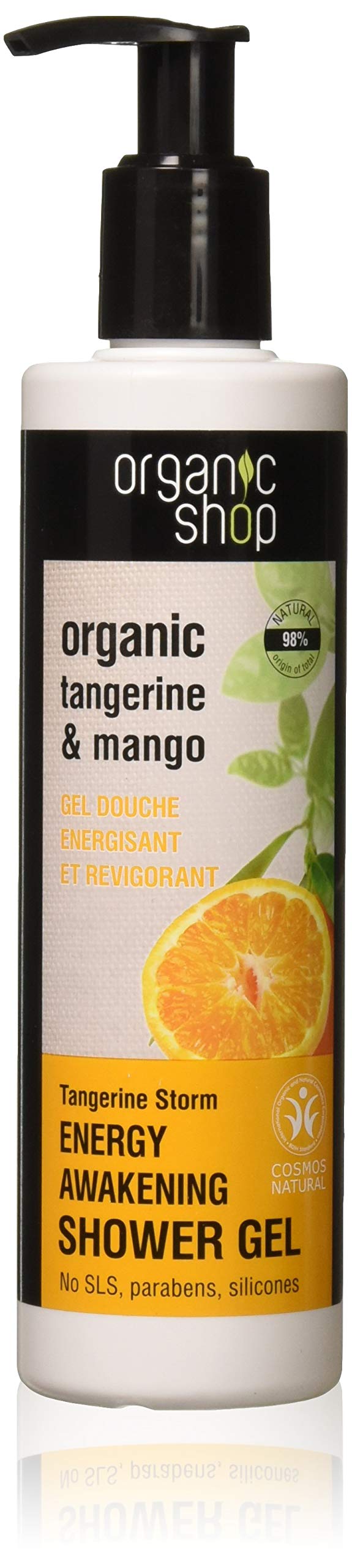 Organic Shop Tangerine Storm Energy Shower Gel, 280 Ml