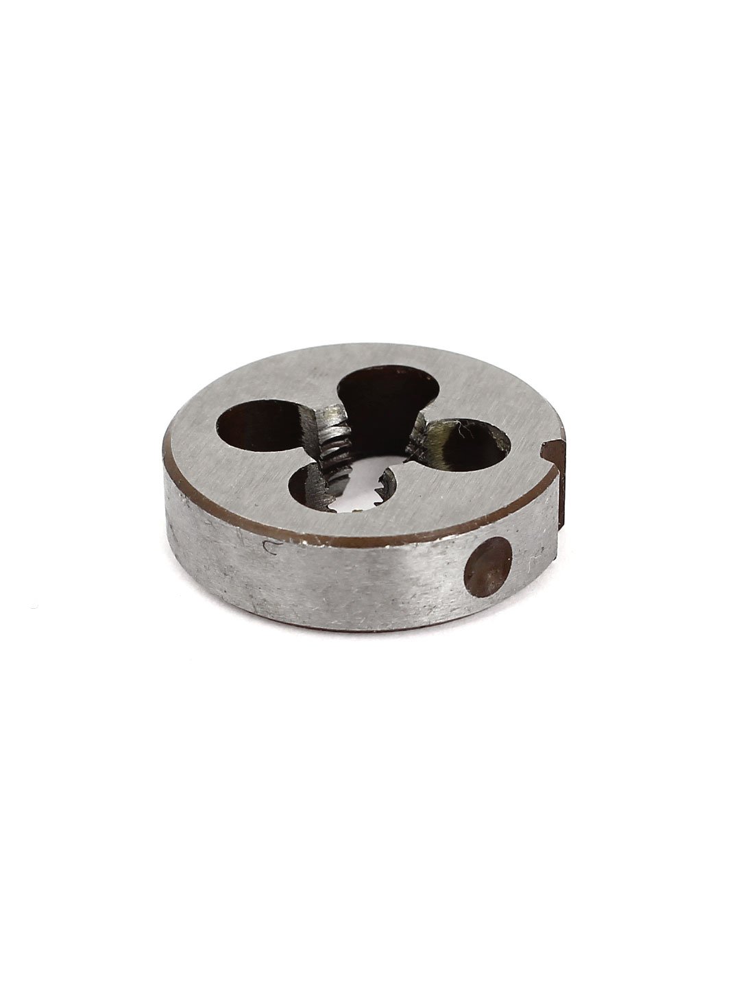 Aexit M8 x Dies 1mm Metric Screw 25mm OD Dia Steel Round Threading Die Thread Hex Threading Dies Cutting Tool