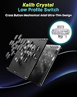 Vista 2 de Sehawei Haute42 T16 Pro V2 Black All-Button Arcade Stick Gamerfinger with Turbo Functions & Custom RGB,Arcade Controller Street Fight for