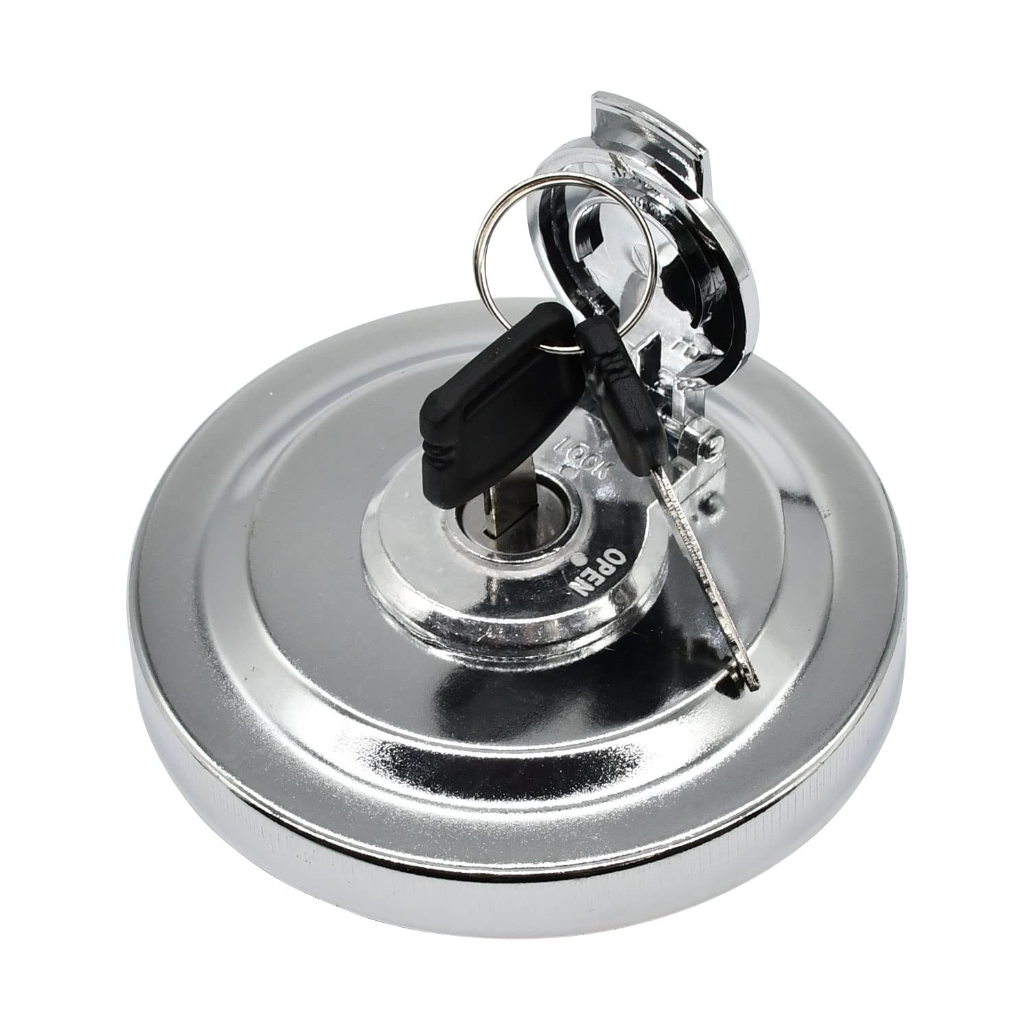 Verrouillable Bouchon Du Réservoir De Carburant avec 2 800R Touches 4361638 AT321249 Compatible avec John Deere Pelle 70D 490D 790D 992DLC Compatible avec Hitachi Pelle EX120-2
