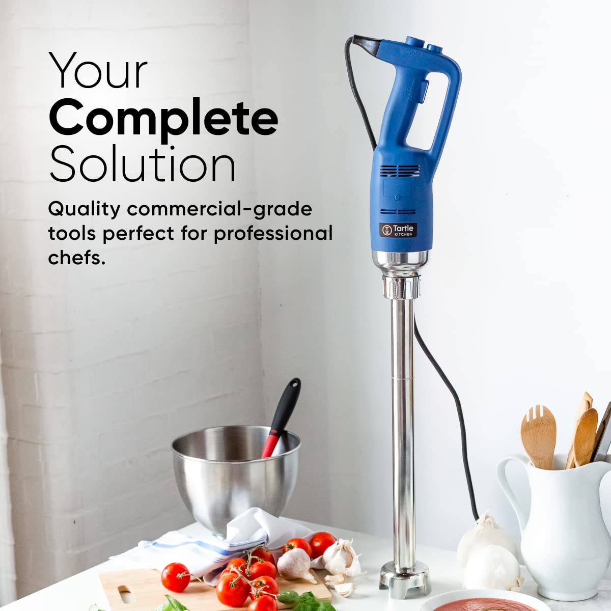 TK Tartle Kitchen Commercial Immersion Hand Blender