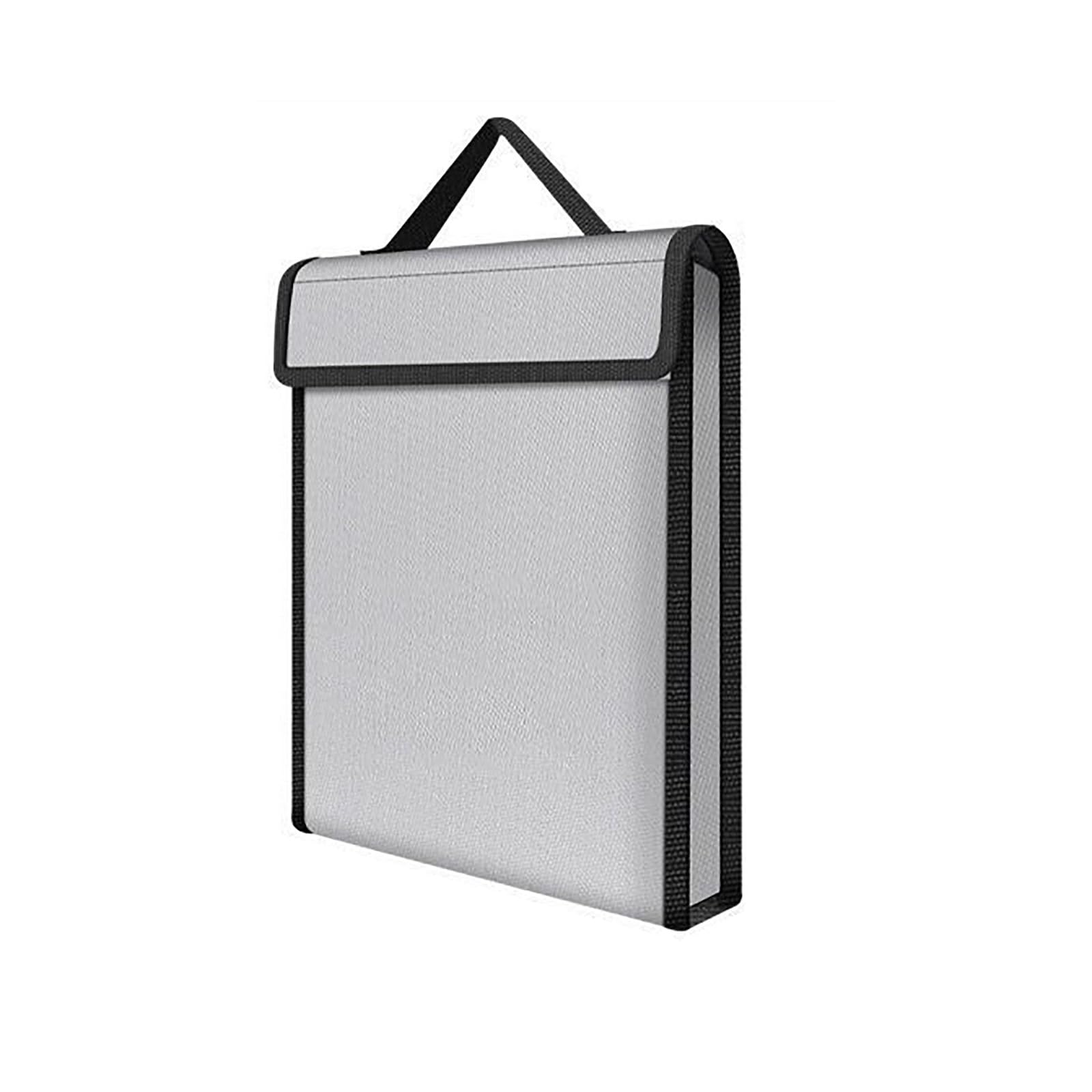 Borsa per Documenti Ignifuga e Impermeabile Porta Libretto Moto Portadocumenti Barca Impermeabile Porta Documenti per Passaporto Denaro Documenti Viaggio(A,30 * 20 * 5CM)