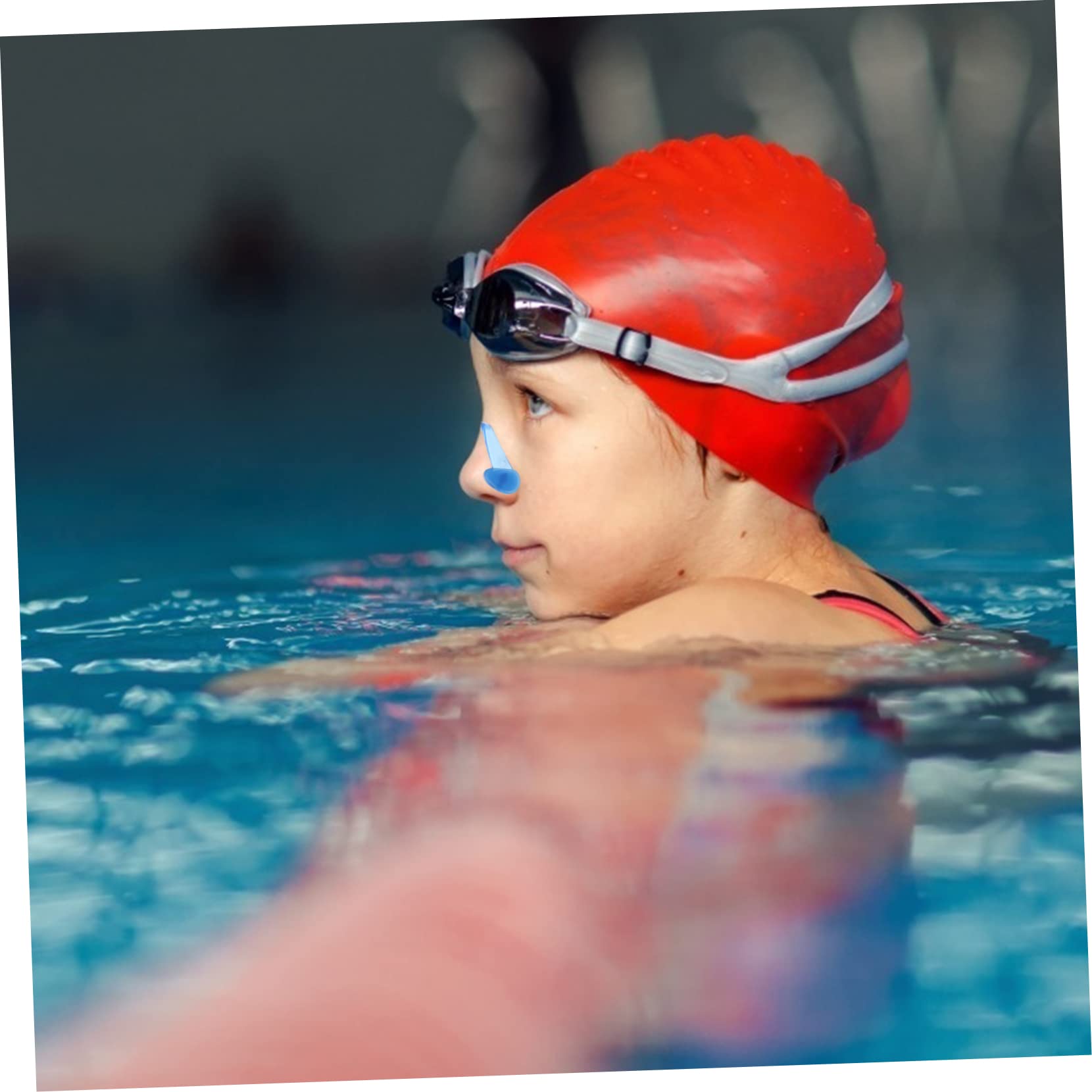 3 Sets Tragbar Für Schwimmbecken Nasenklammer Komfortables Silikon-pc-Design Für Altersgruppen 10 Stück * 3