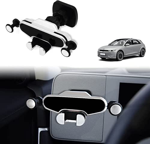 BestEvMod Ioniq5 Magnetic Phone Mount, Customized Phone Holder for Hyundai