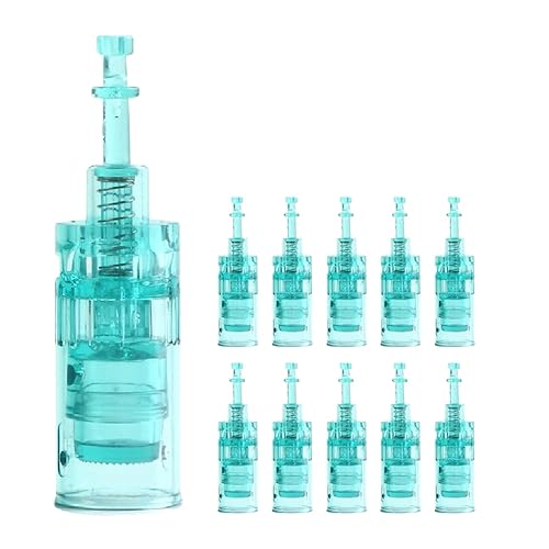 Dr Pen Ultima A6s - Cartuchos de repuesto para microneedling 10 unidades microagujas compatibles con Dr Pen A6s y M8