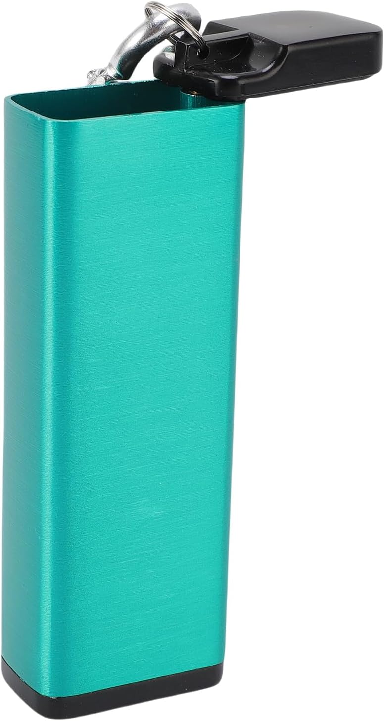 Multifunctional Aluminum Sealed Storage Box For Camping Travel Water proof Metal Case For Indoor Storage And para exterior Trip Organizing (Green)