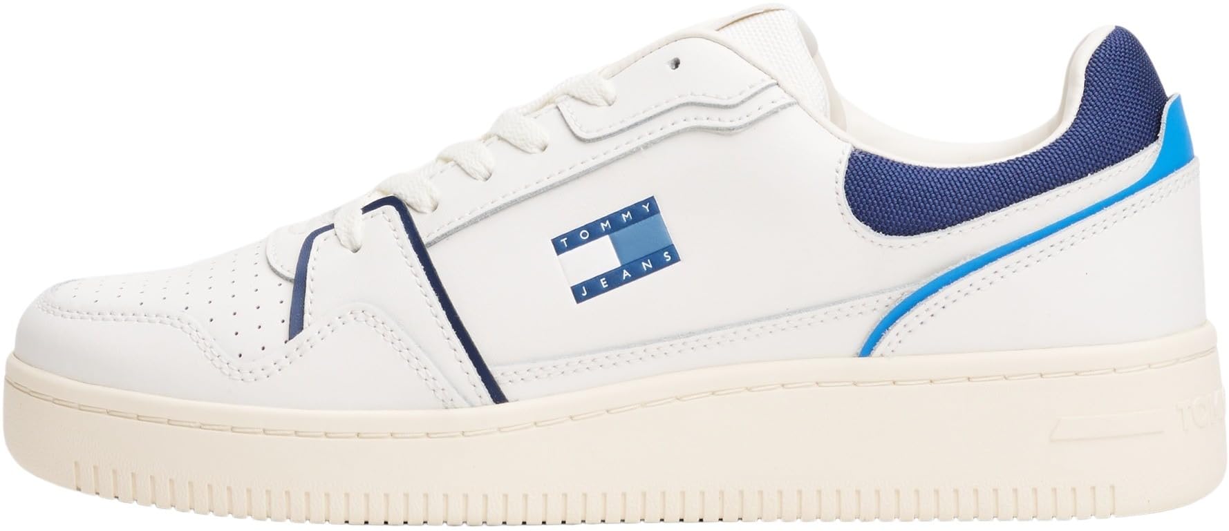 Tommy Jeans Herren Cupsole Sneaker Retro Basket Low Top