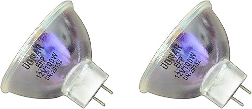 Donar 2 bombillas EFP 12V 100W RM-105 para Sankyo Dualux 1000 1000H 2000-H - ZEISS Microscopio Iluminador Operación 99 Brazo de potencia S1 S2 S3 disponible en Yaxa Venezuela