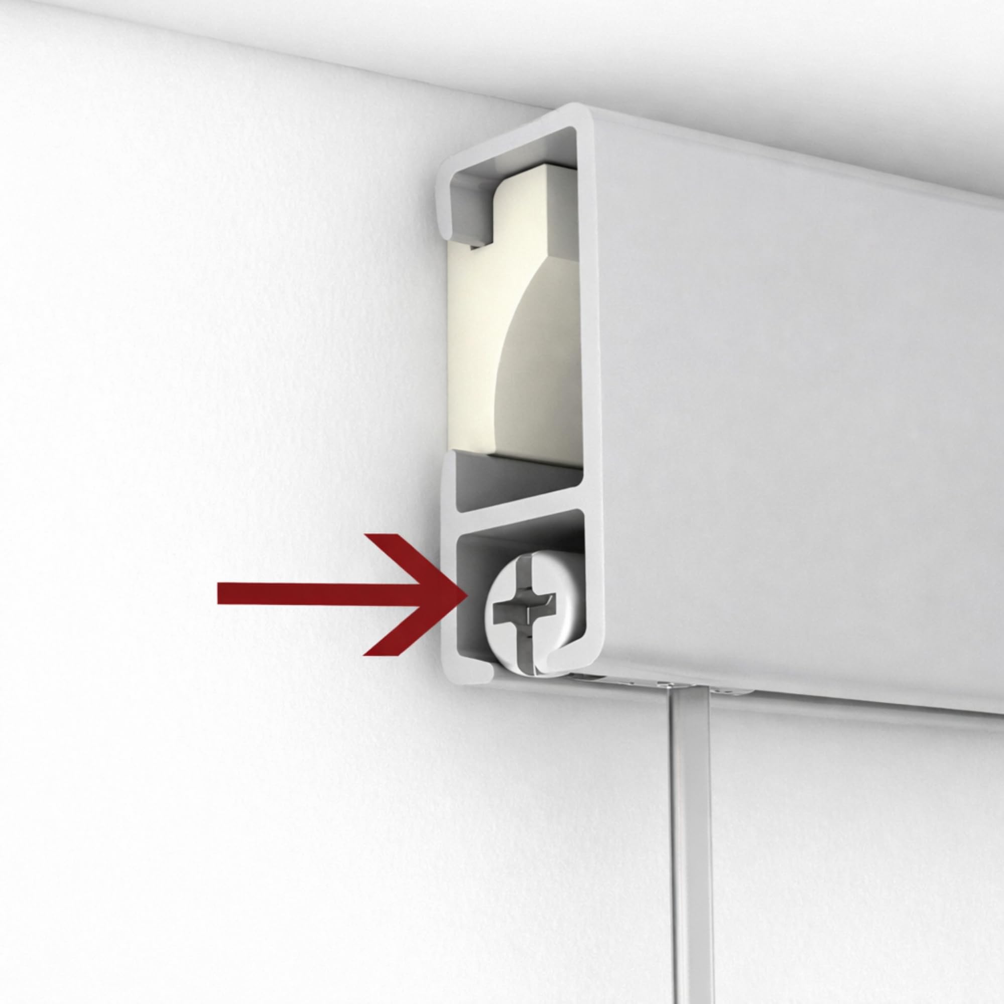 Colgar cuadros sin agujeros - Pack Basic RM | Ganchos para colgar incluidos | Guía de aluminio 150 cm | Soporta hasta 35 kg/ml | Ideal oficinas, galerías y bibliotecas (Guia Plata, 150cm)