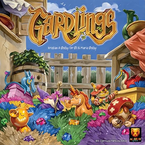 Gardlings Board Game - Whimsical Garden-Building Strategy Game with Tile