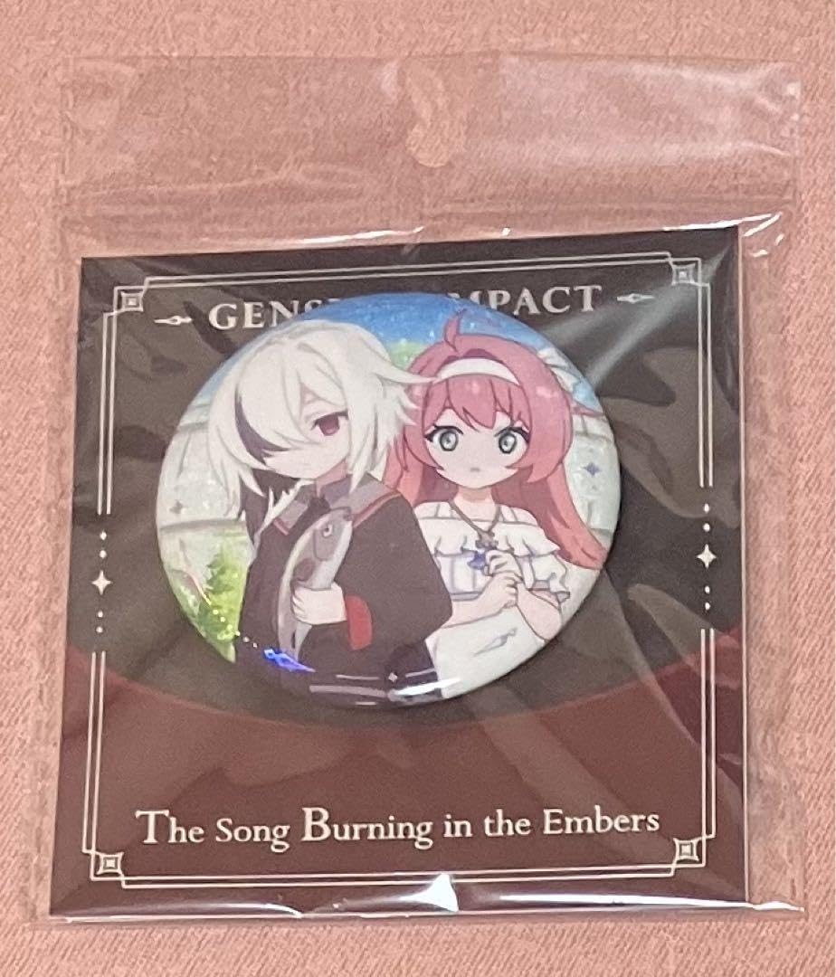 Amazon.co.jp: 原神 ペルヴェーレ＆クリーヴ 缶バッジ