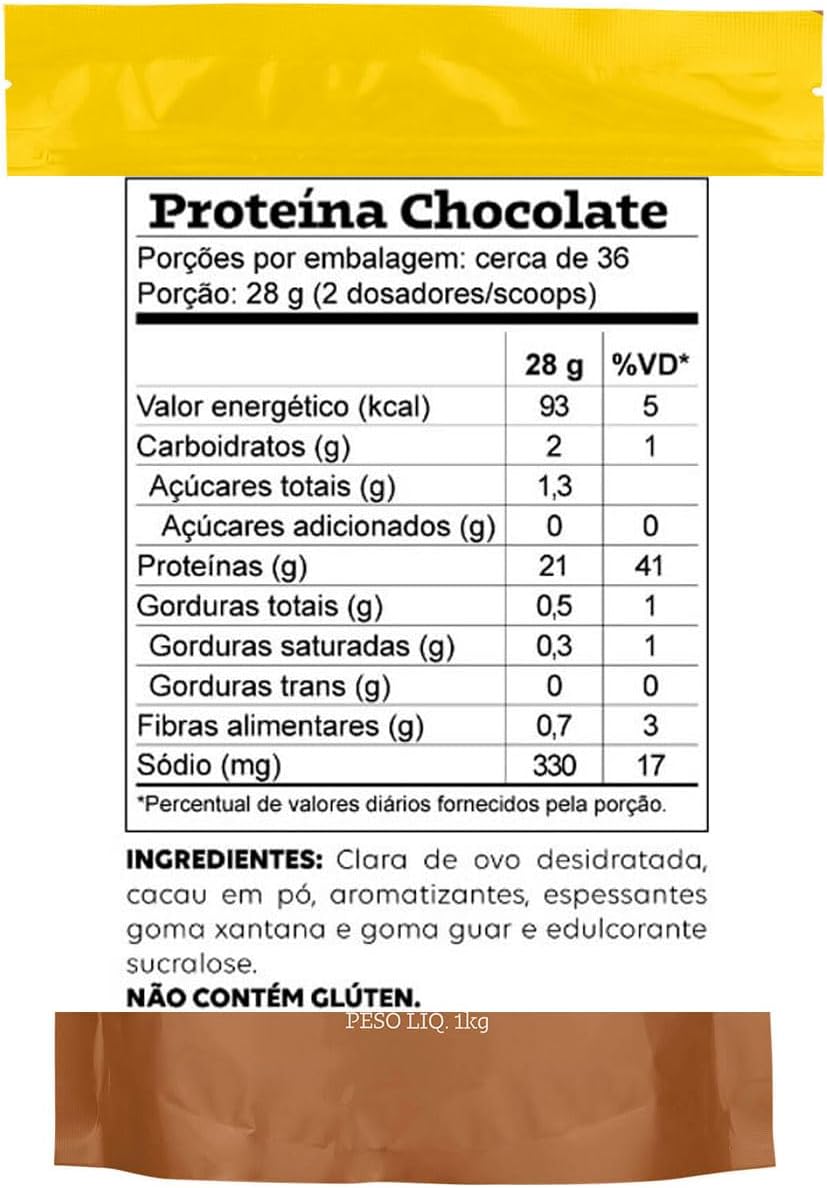 Albumina Uevo Refil 1kg Chocolate