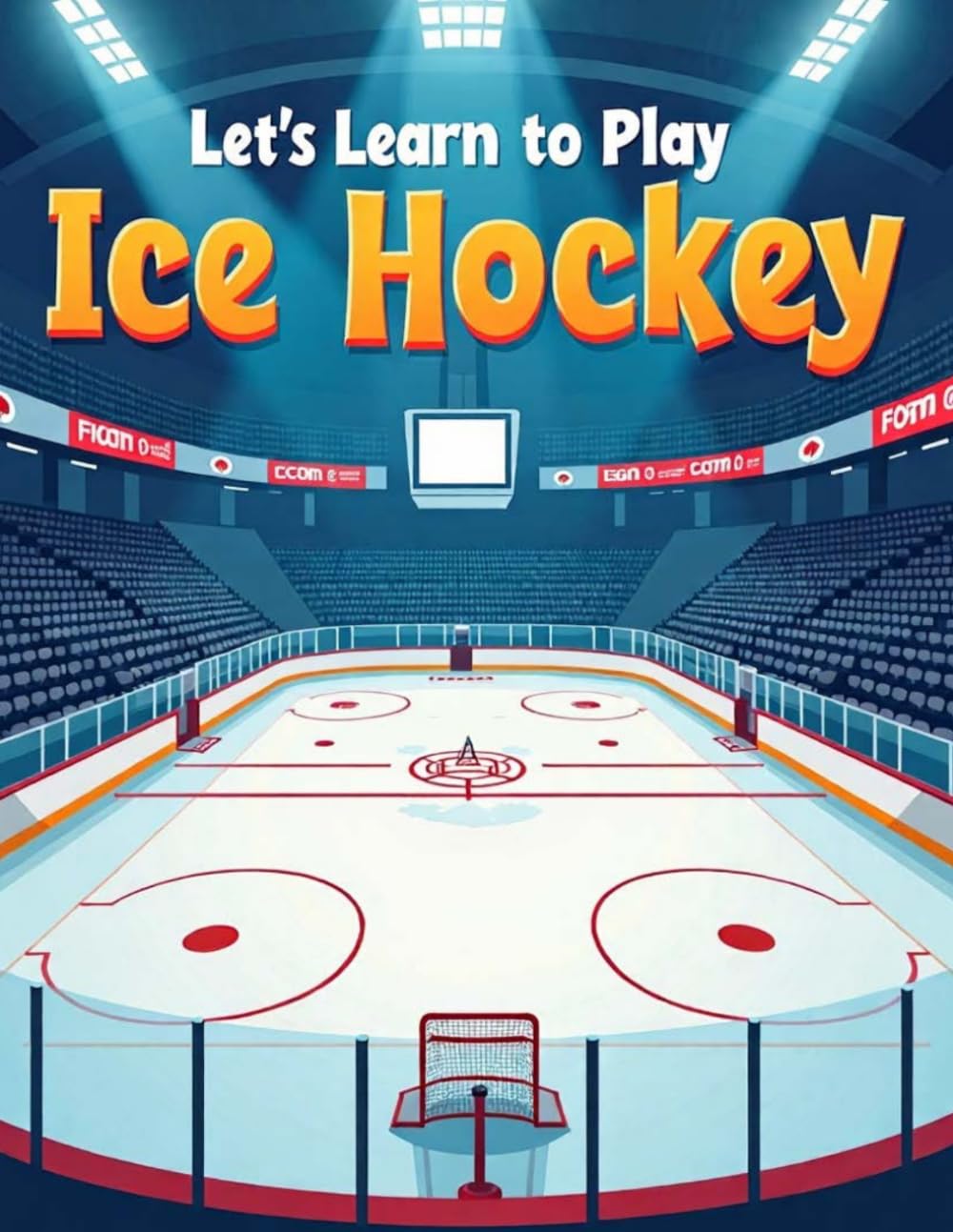 Let's Learn to Play Ice Hockey Puzzle Book