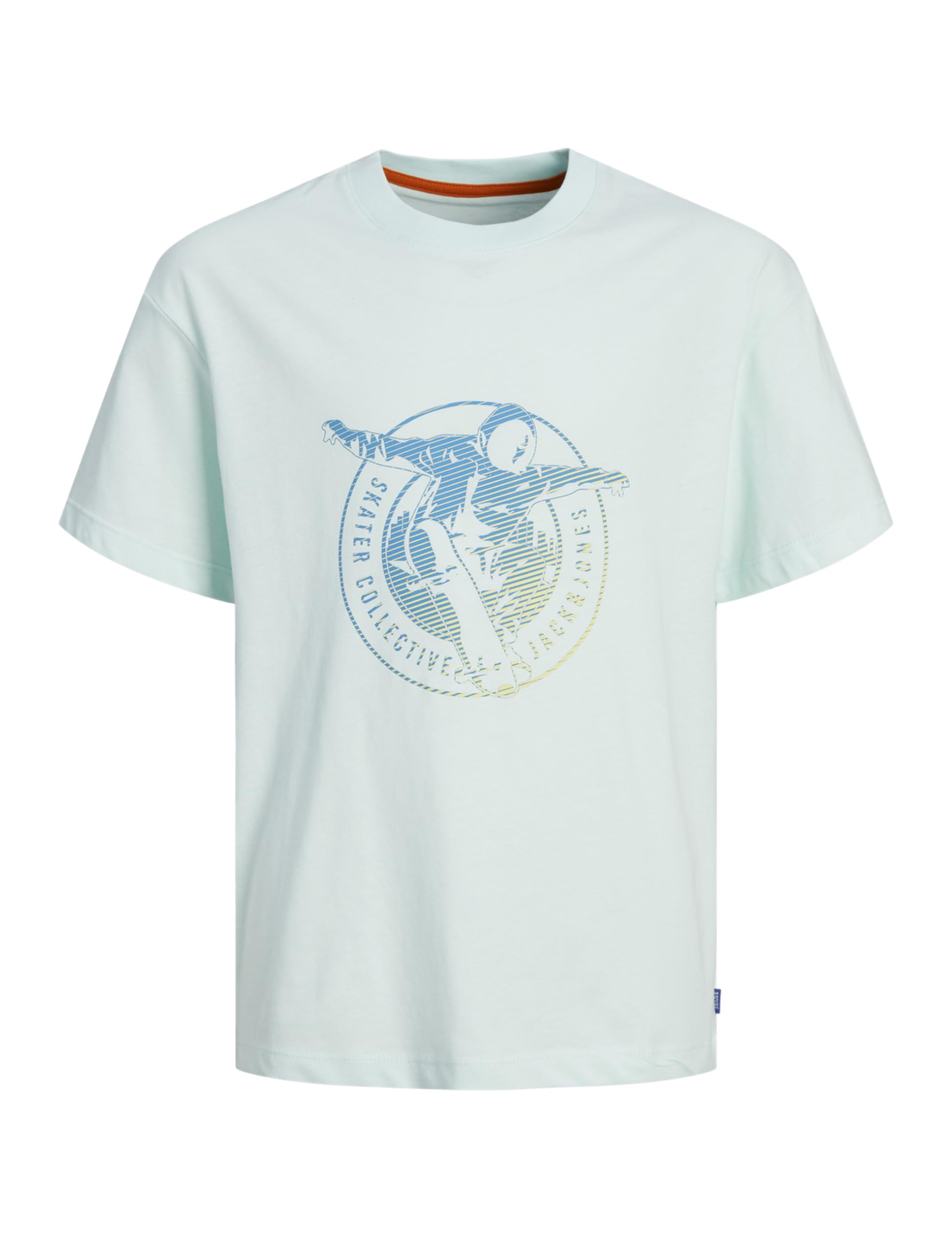 JACK&JONES JUNIOR Boys Jocsc Gradient Logo Tee SS Os Mni T-Shirt