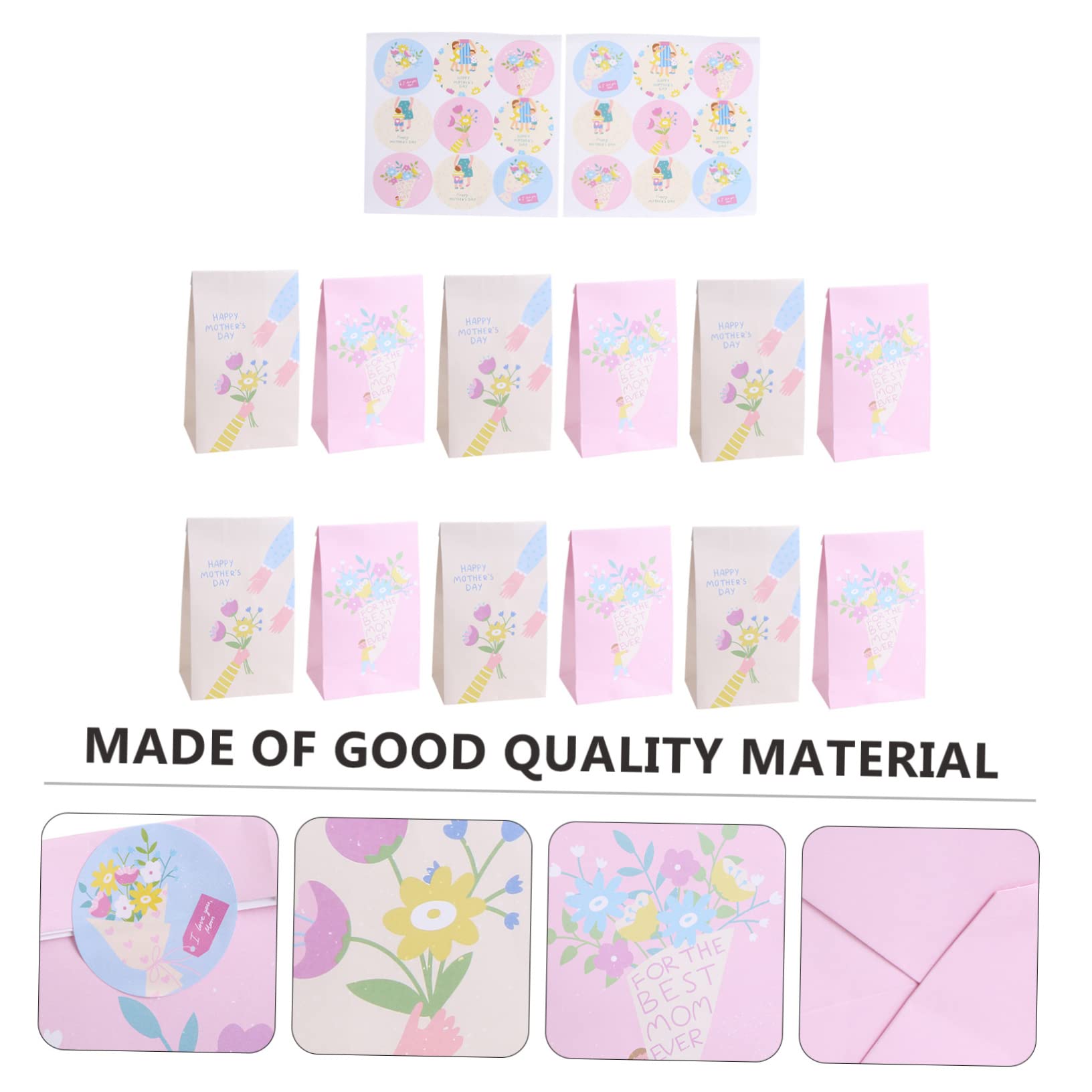 30 sacchetti regalo a tema festa della mamma, confezioni regalo