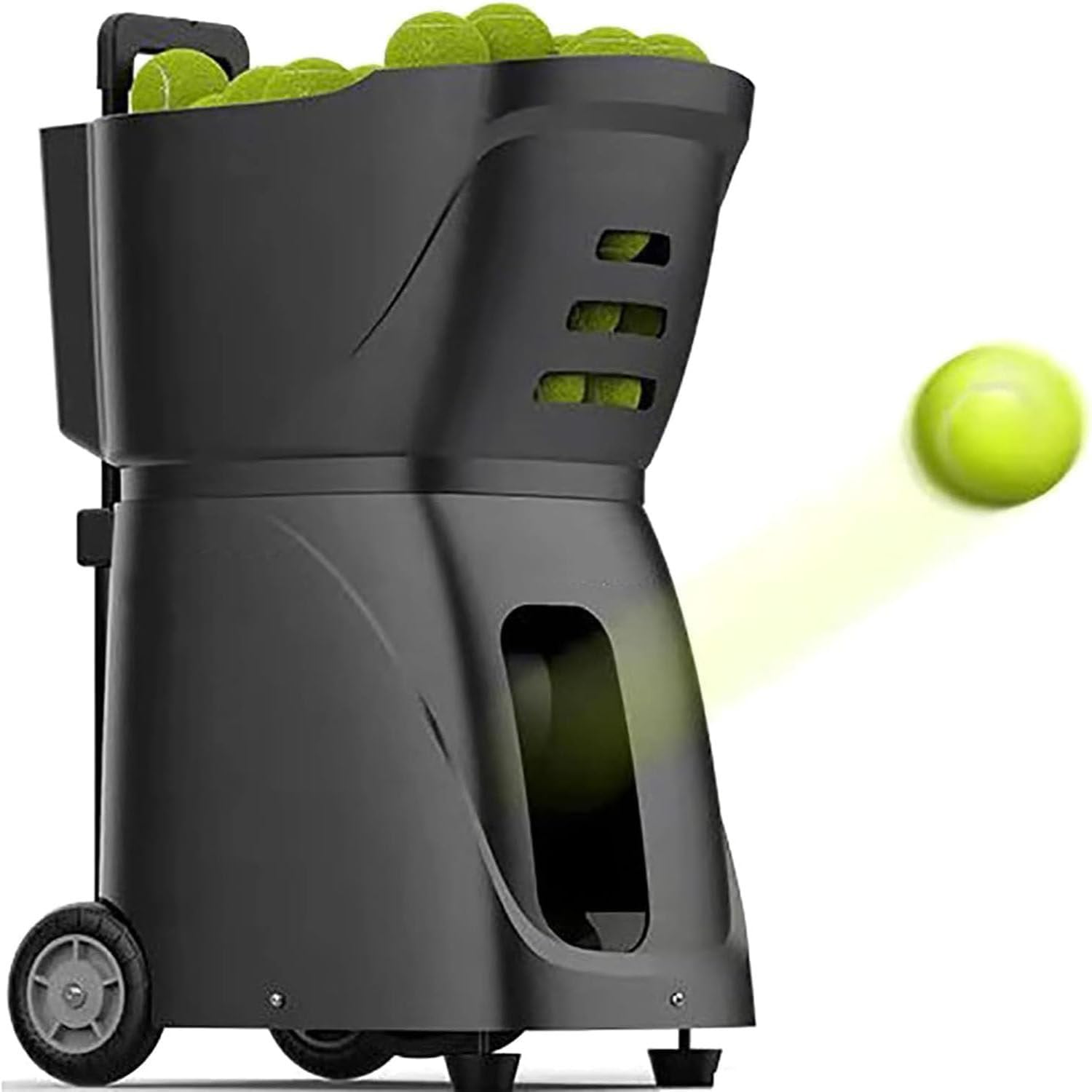 DPLXQPP Tennis Ball Machine,Advanced Smart App Control,Multi-mode Practice,Ideal for Coaches,Clubs,Advanced Players Seeking Precision Training,Improving Game Skills,110V