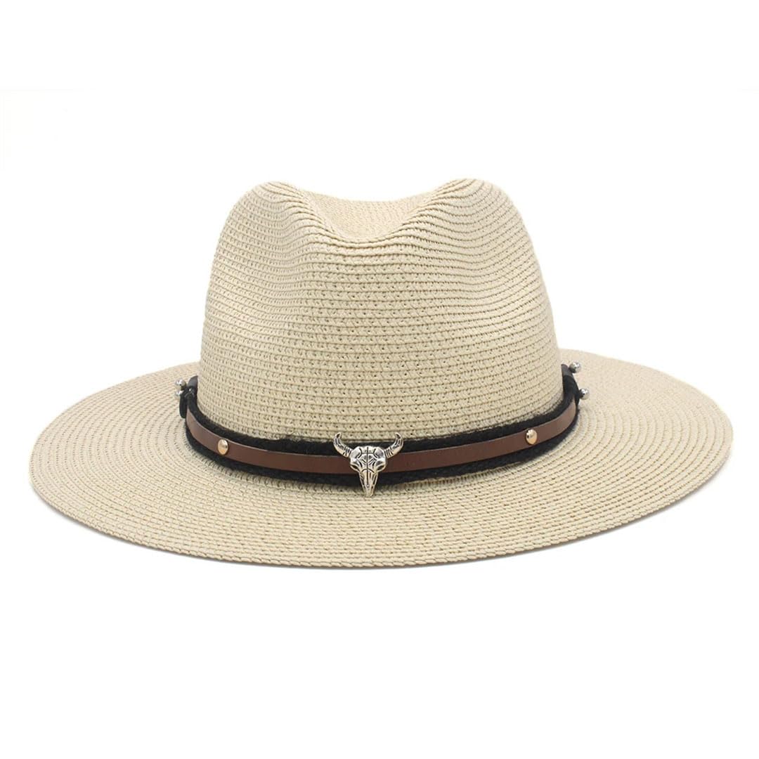 Cappelli Panama unisex in morbida paglia cappelli da sole a tesa larga cappelli Sombrero Beach Fedora cappelli