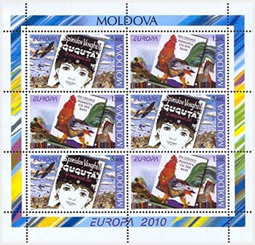 Europa Cept 2010 / Libretto di 3 set di 2 francobolli / Moldavia - Libri per bambini / Repubblica Moldova / 2010 / MNH