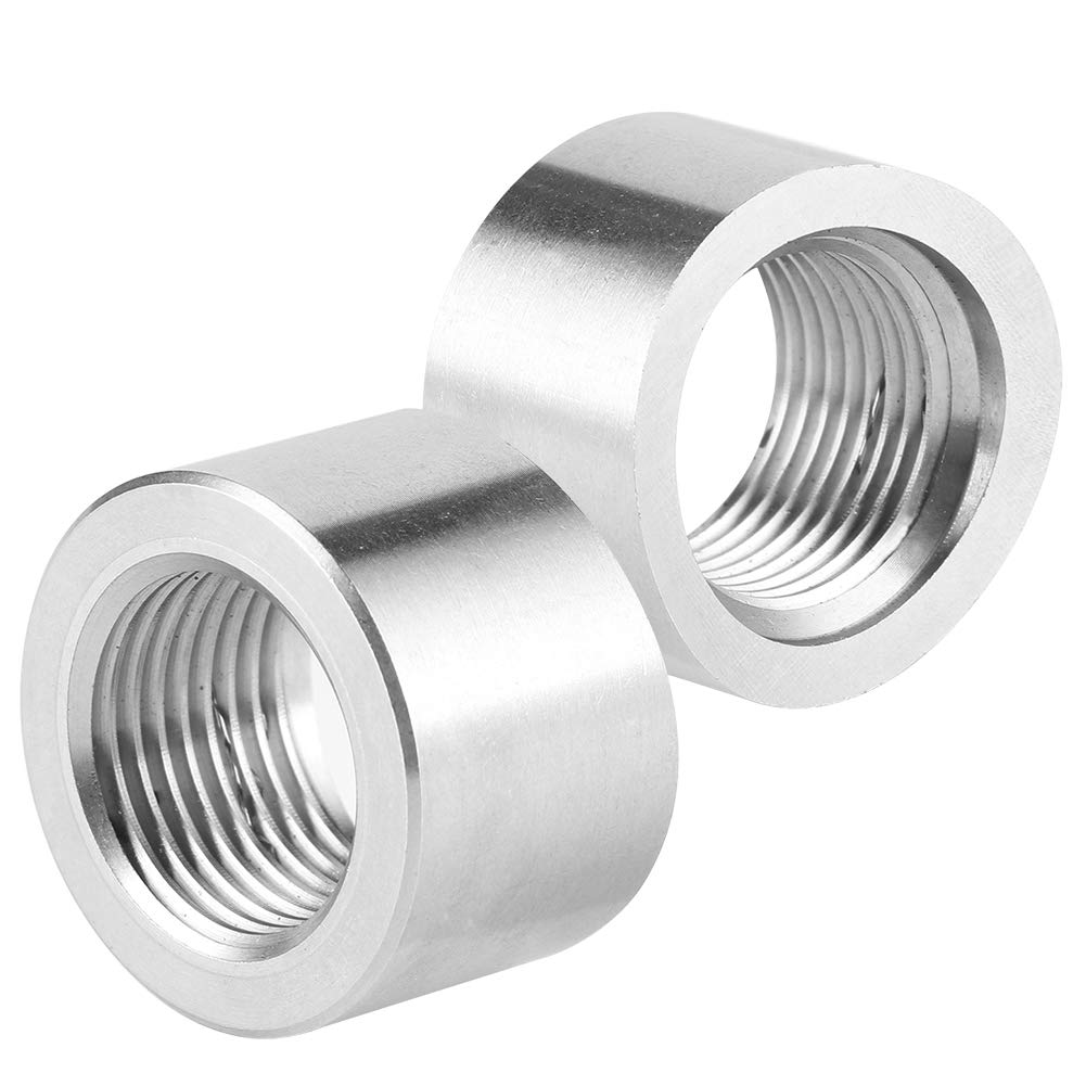 Bouchon D'oxygène O2 En Acier 304 - Filetage 18 X 1.5, étagé Pour Soudage Facile - Lot De 2 - 5