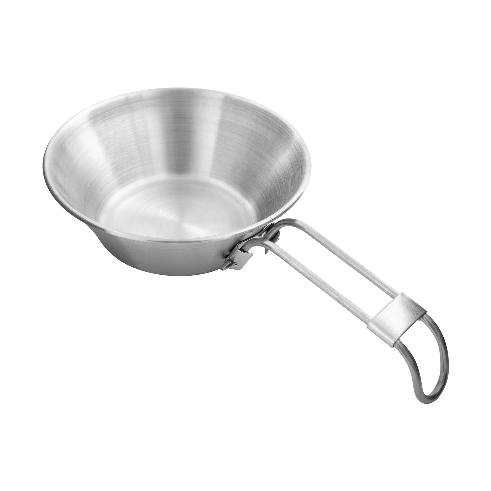 Tatonka Bowl 250 ml - miska ze stali nierdzewnej ze zdejmowanym uchwytem składanym i skalą objętości - Ø 12,5 x 4,5 cm