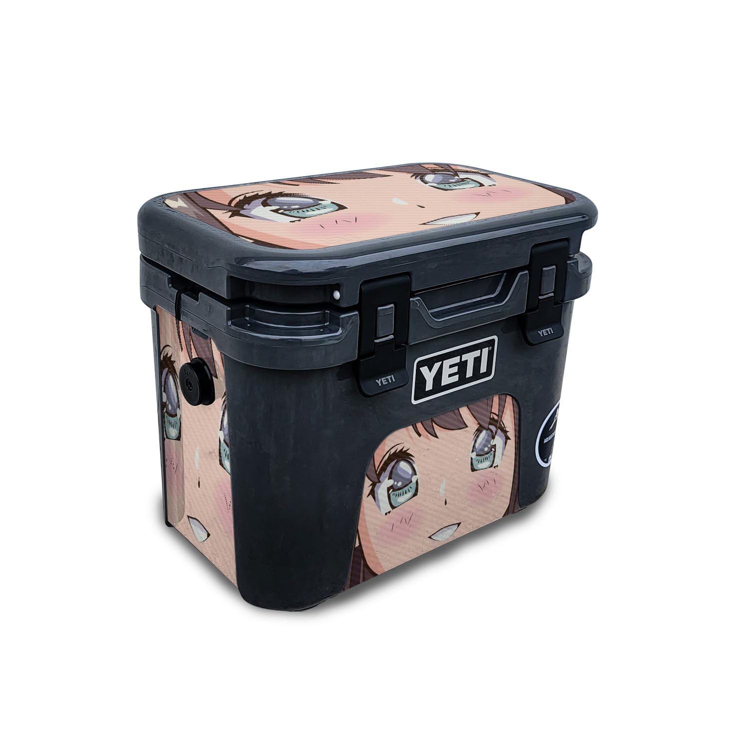 Carbon Fiber Skin Compatible with Yeti Roadie 15 Hard Cooler - Personal Space 2 - Premium 3M Vinyl Protective Wrap Decal Cover - Easy to Apply | Crafted in The USA by MightySkins
