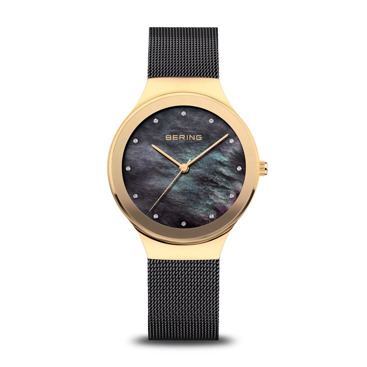 BERING Round Analog MOP Dial Women Watch 12934-132 (B0BPXZYNMV) Amazon Price History, Amazon Price Tracker