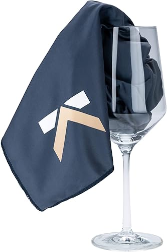 KLOVEO Paño de pulido – Paños de pulido para copas de vino, tamaño grande de 20 x 27 pulgadas, sin pelusas, paño de limpieza de microfibra para