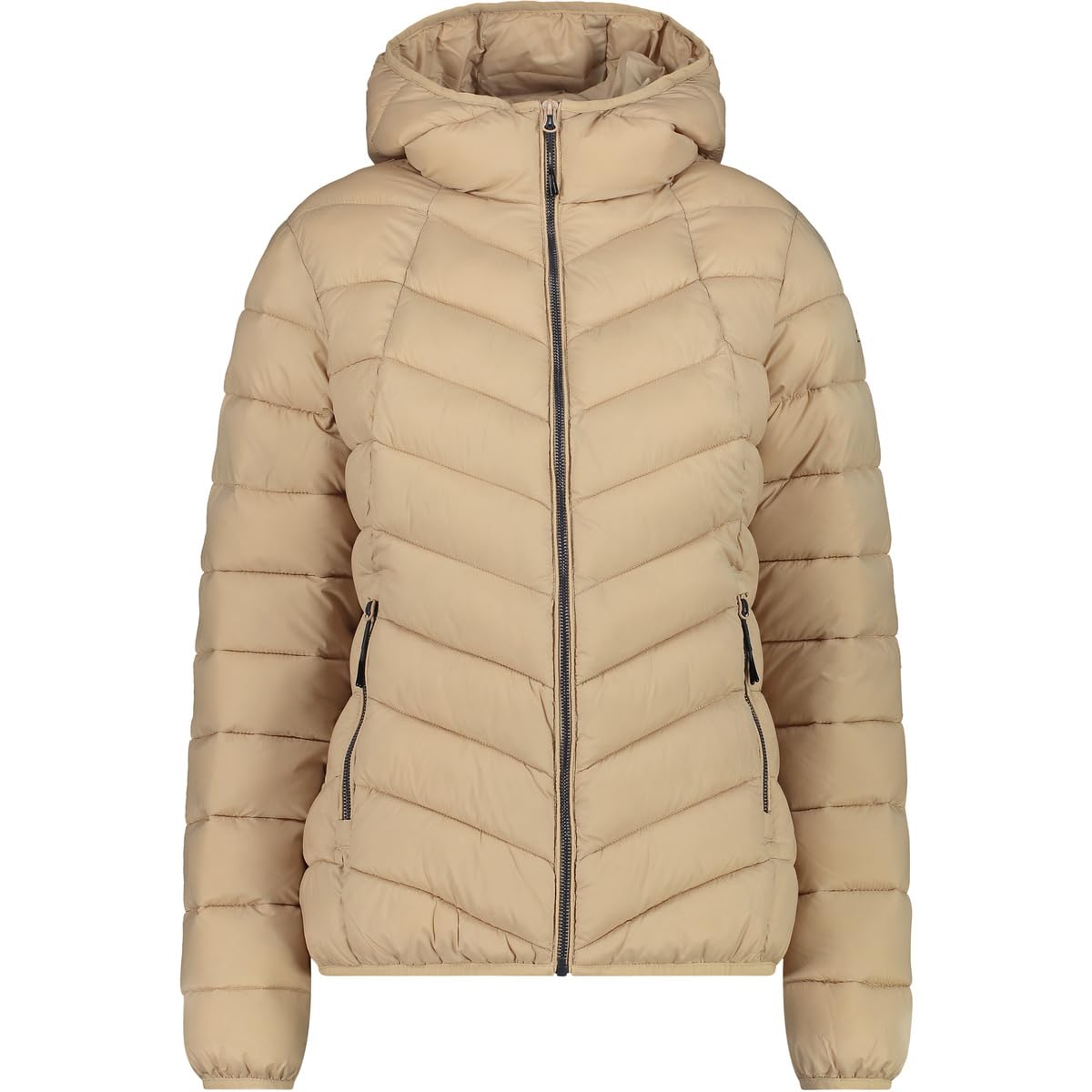 CMP - Woman Jacket Fix Hood, Sesame, XS