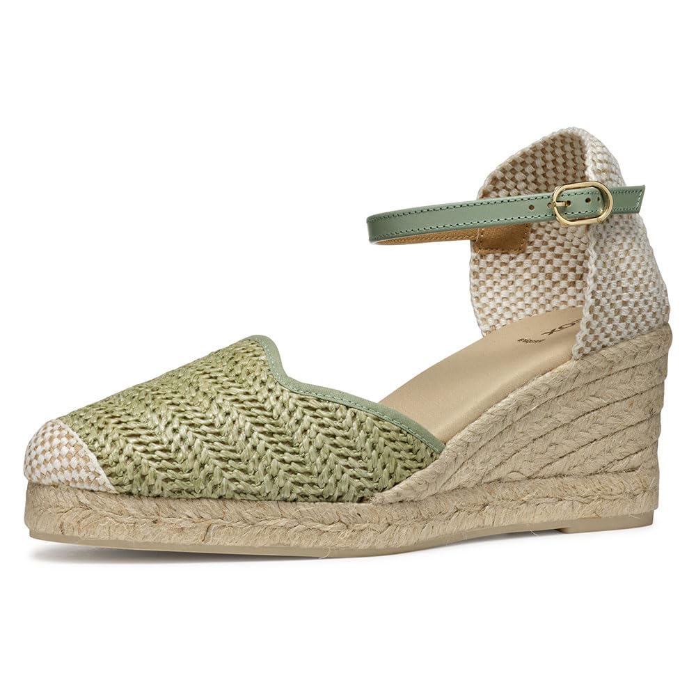 Geox D Gelsa Low E Sandalia de cuñaMujer