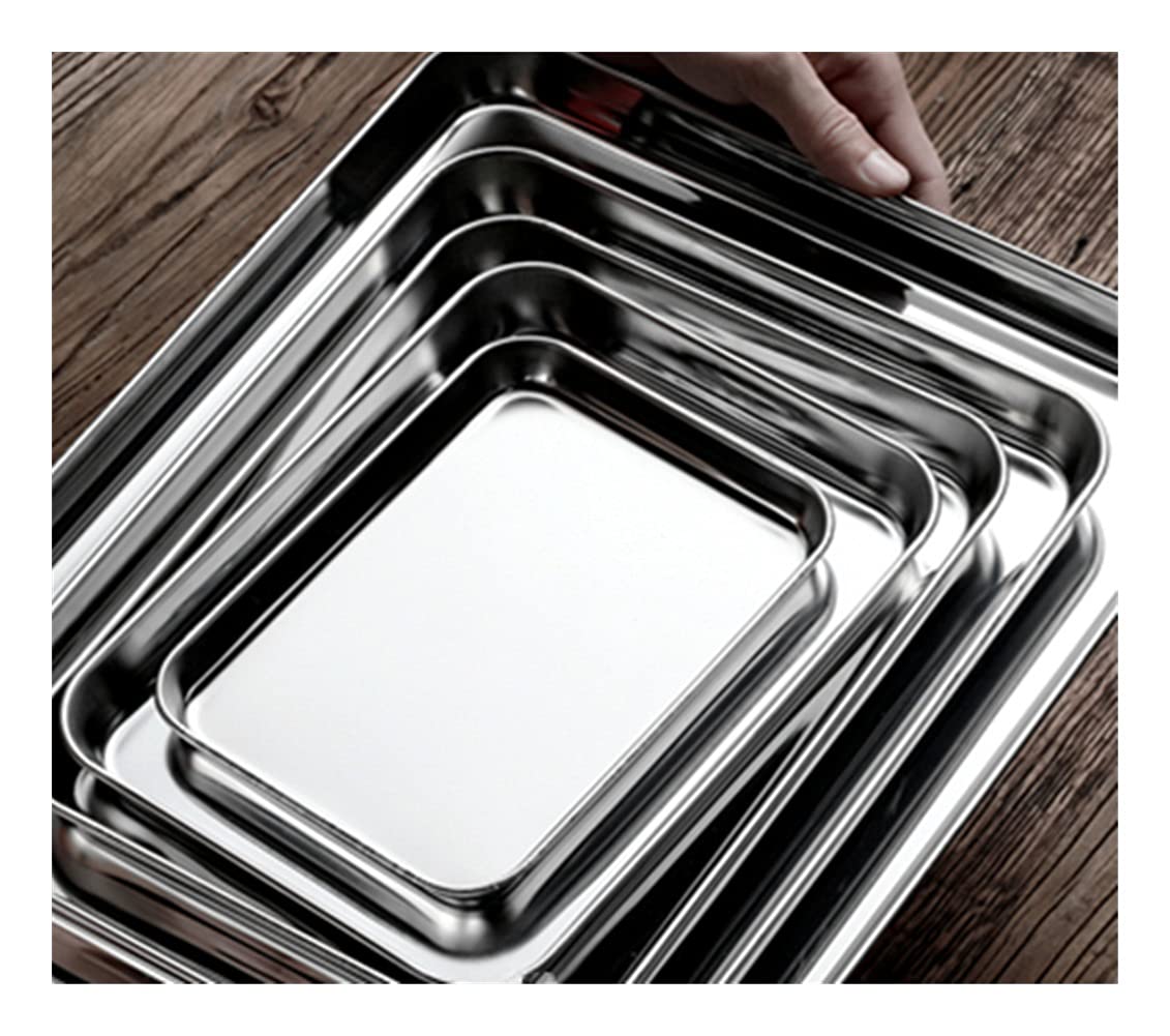 Bandeja de enfriamiento del horno Bandeja para hornear de acero inoxidable 304 Bandeja para barbacoa con rejilla de enfriamiento extraíble Juego de bandeja para hornear Horno no tóxico Lavavajillas