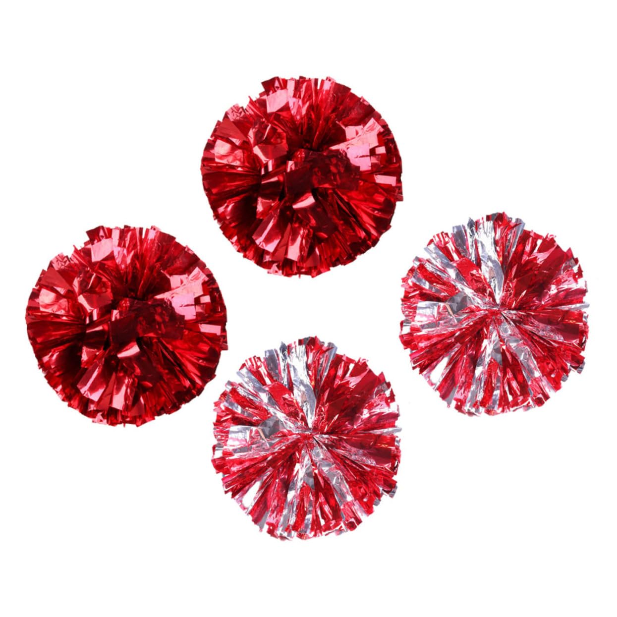 ifundom 1set Cheerleading Ball Poms Cheerleader Costume Adult Cheering Cheerleaders Cheerleading Pom Pom with Disc Party Blue Pastel Women Decoration Name Woman Pompom Pet Film 4pcs