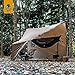 OneTigris COZSHACK Hot Tent, Large Spacious 4 Person Tent with Stove Jack, Windproof Waterproof Tent for Wood Stove Bushcraft Camping Travel Truck Family (Coyote Brown)