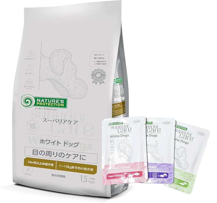 ネイチャーズプロテクション★ ホワイトドッグ ラム アダルト1.5kg×2袋 Amazon.co.jp: ネイチャーズプロテクション Nature'S Protection