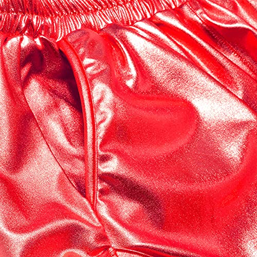 Image of Perfashion Girls Metallic Shorts Sparkly Shiny Hot Pants Gold /Silver /Pink Outfit