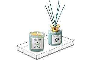 Bigfety Clear Vanity Tray: Tidy Organization at Your Fingertips